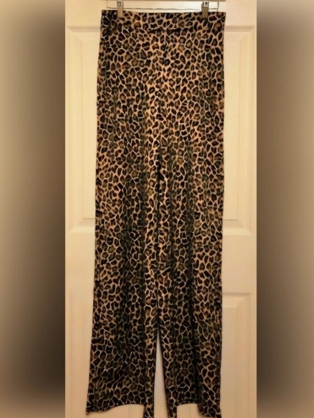 Cheetah Wide Leg Pants